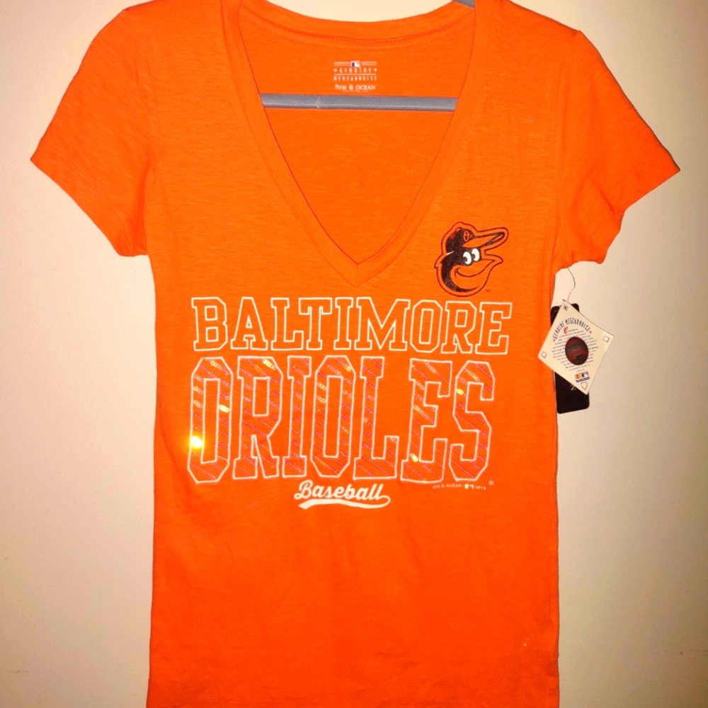 Women's XS 5th and Ocean Baltimore Orioles T Shirt